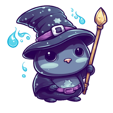 Cute wizard seal